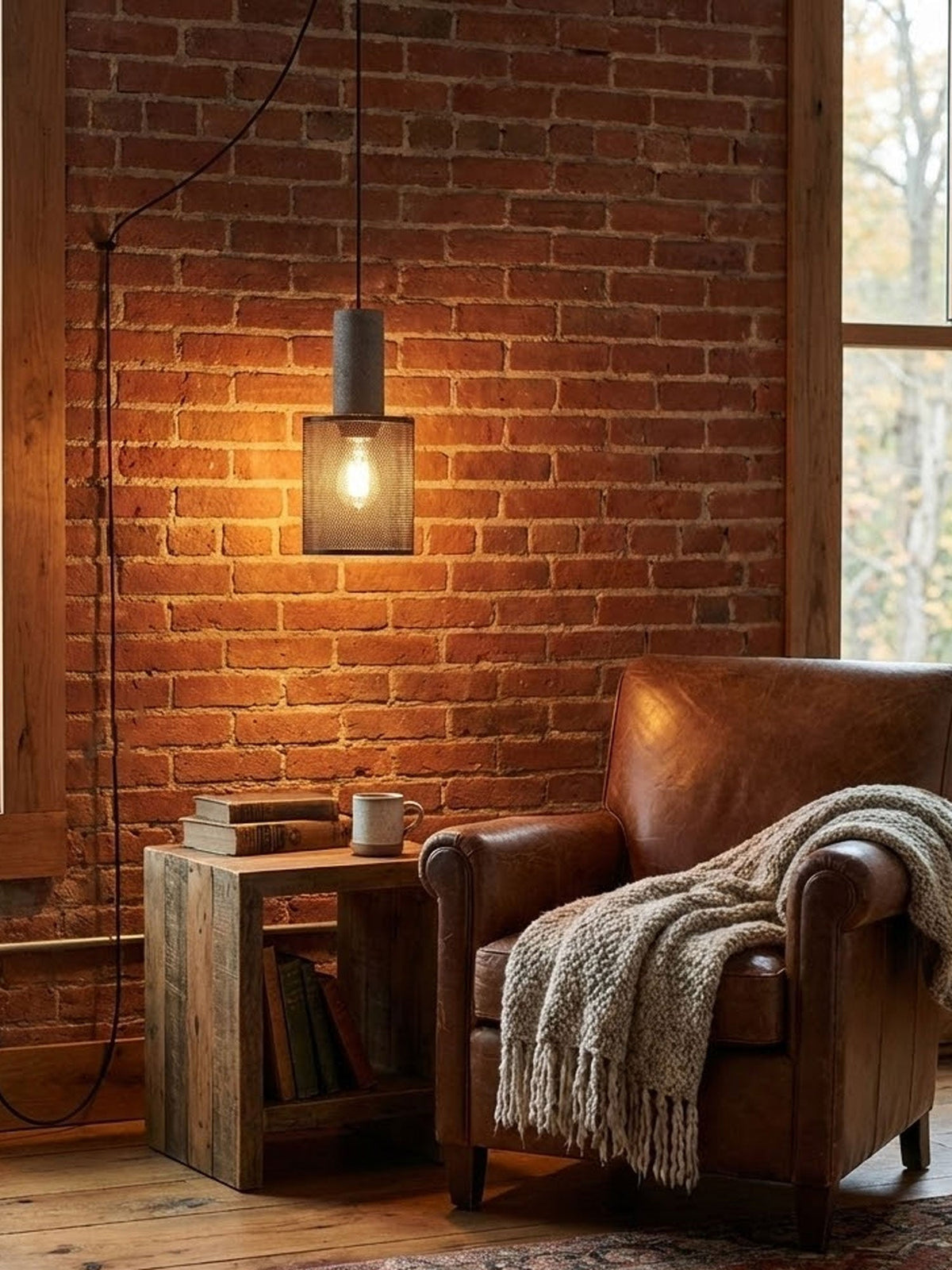 Pivon Cement Mesh Pendant lamp