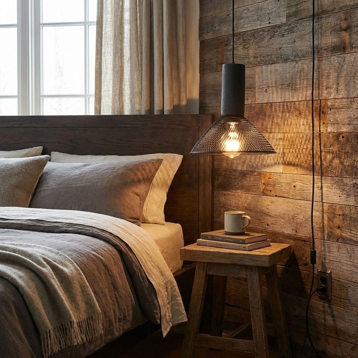 Pivon Cement Mesh Pendant lamp