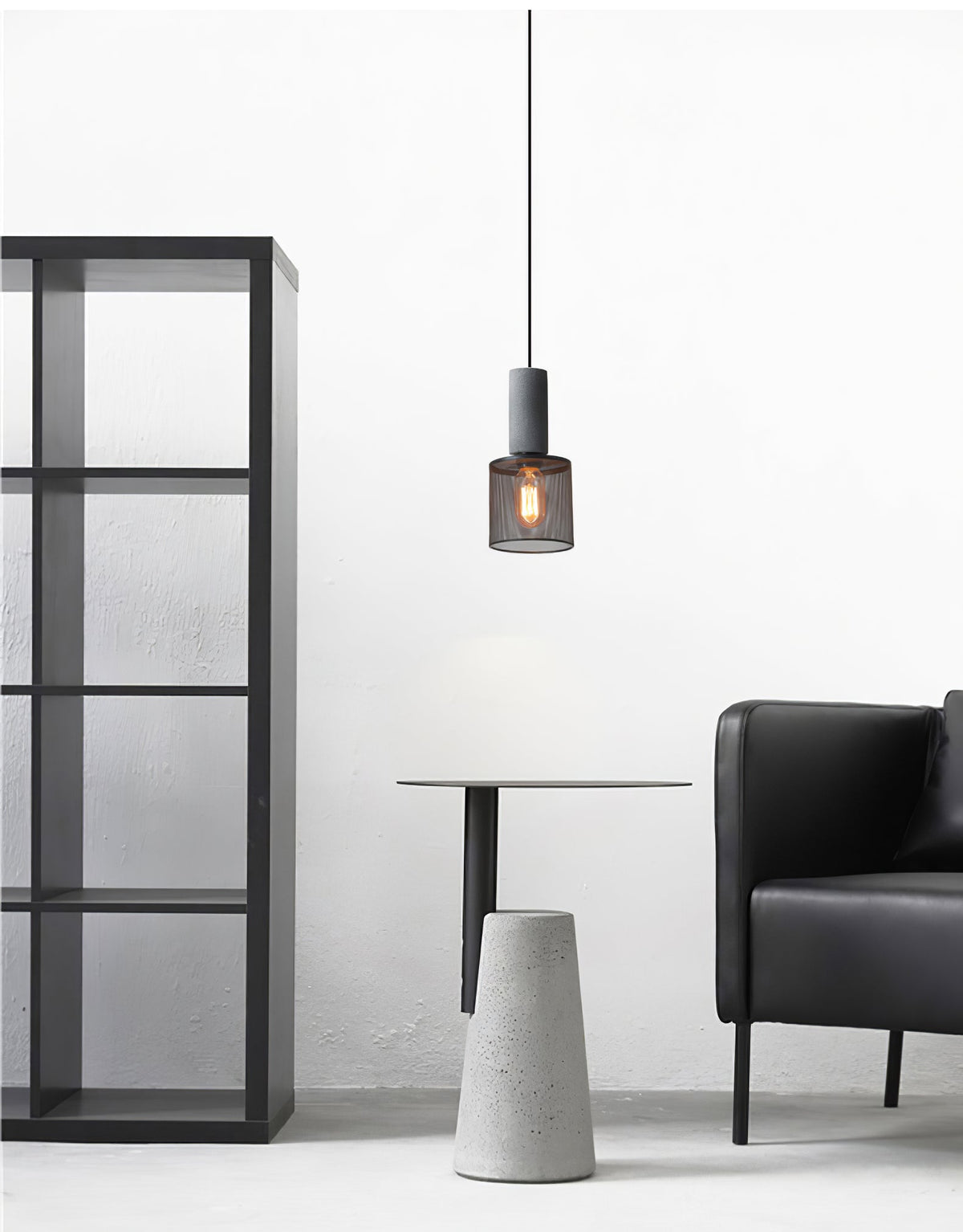 Lumeraine Cement Mesh Pendant Light