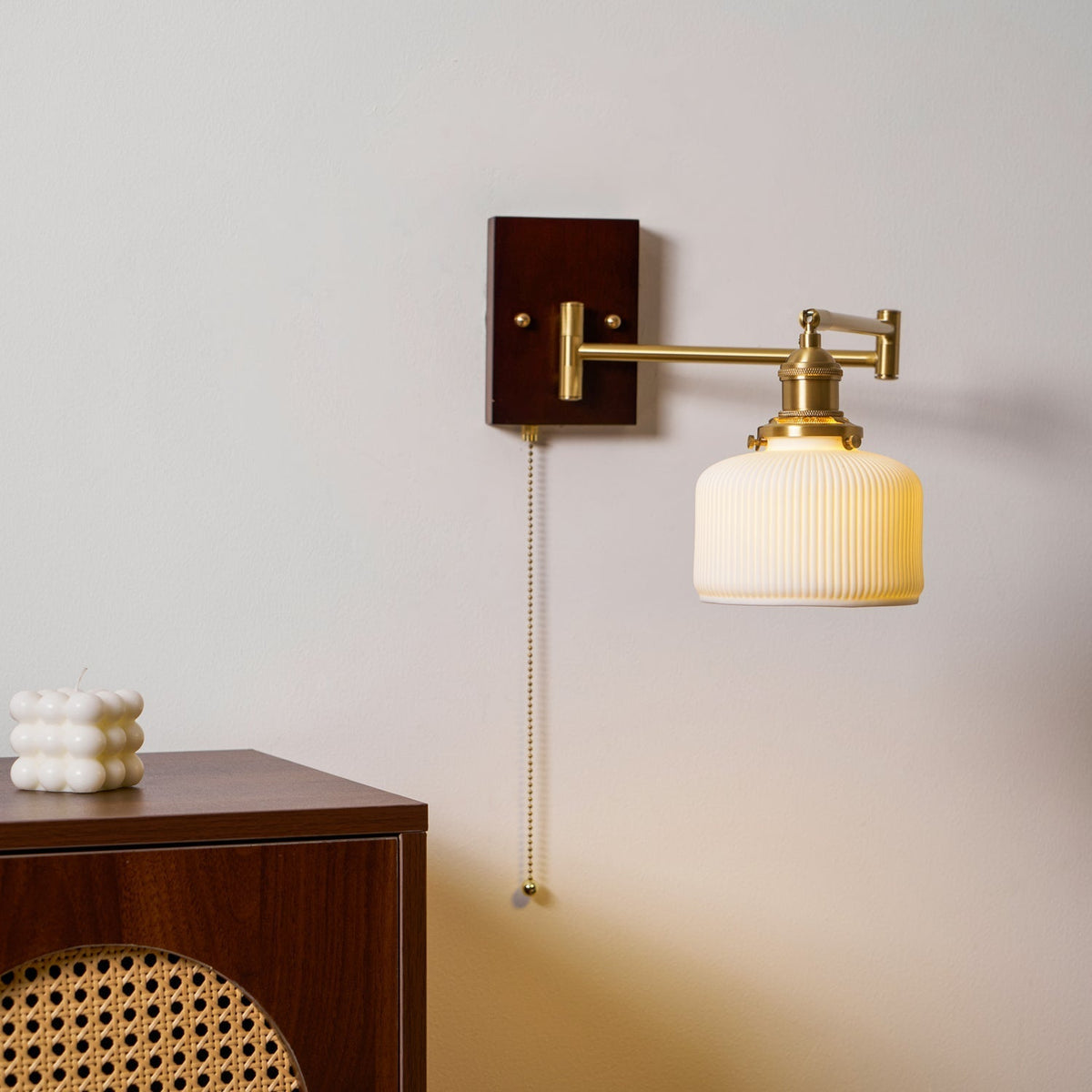 Marview Ceramic Geometry Indoor Wall Light