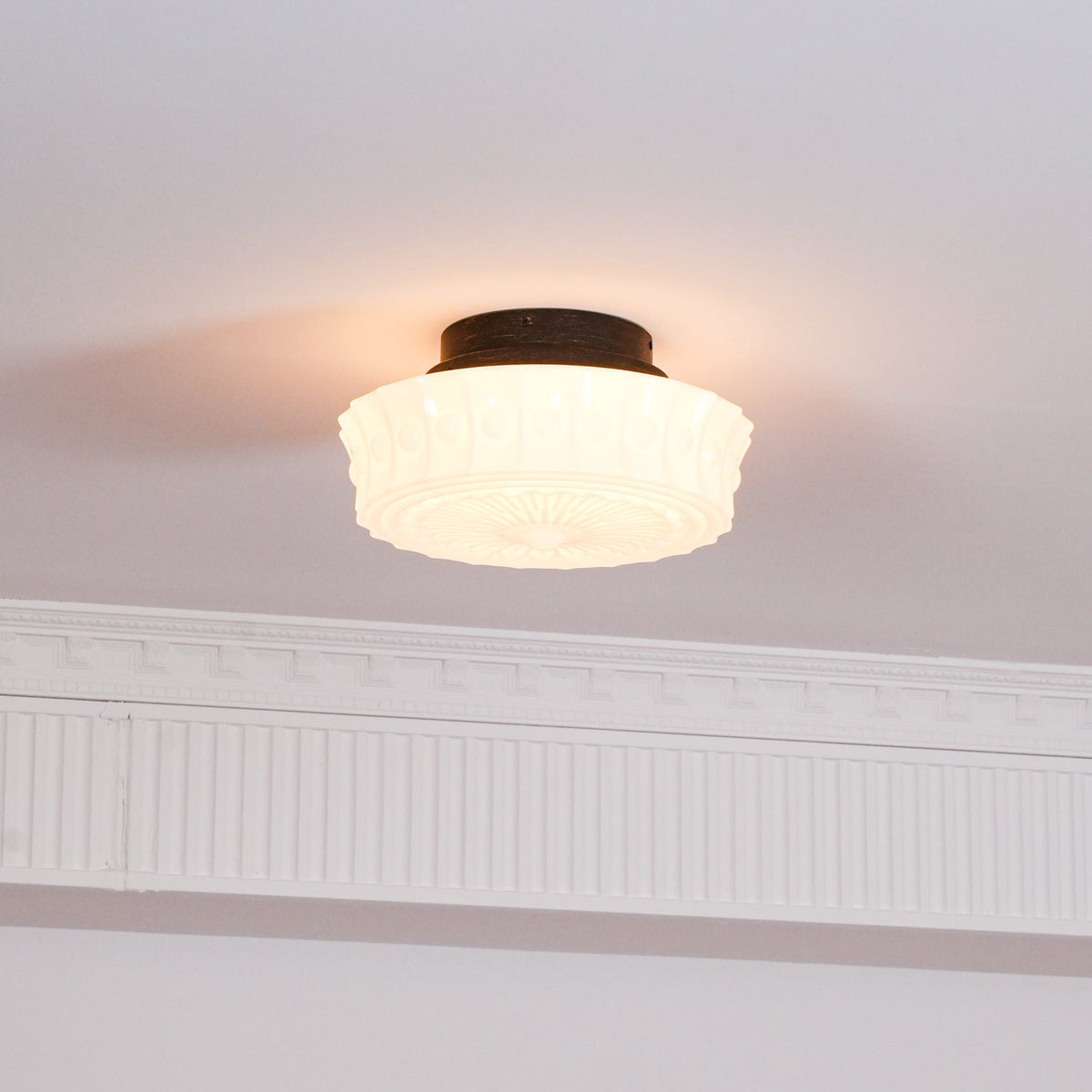 Norvale Vintage Flush Mount Ceiling Light