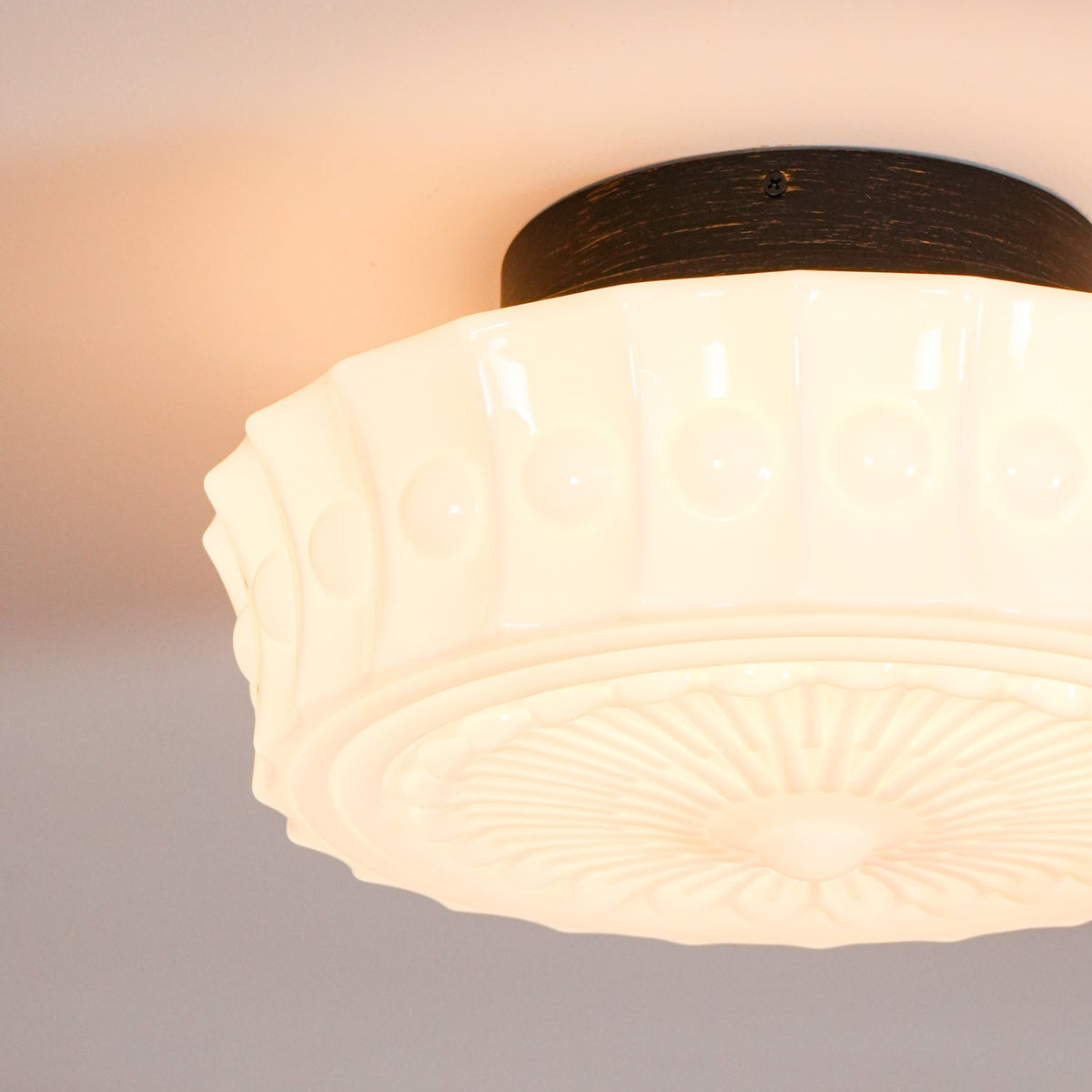 Norvale Vintage Flush Mount Ceiling Light