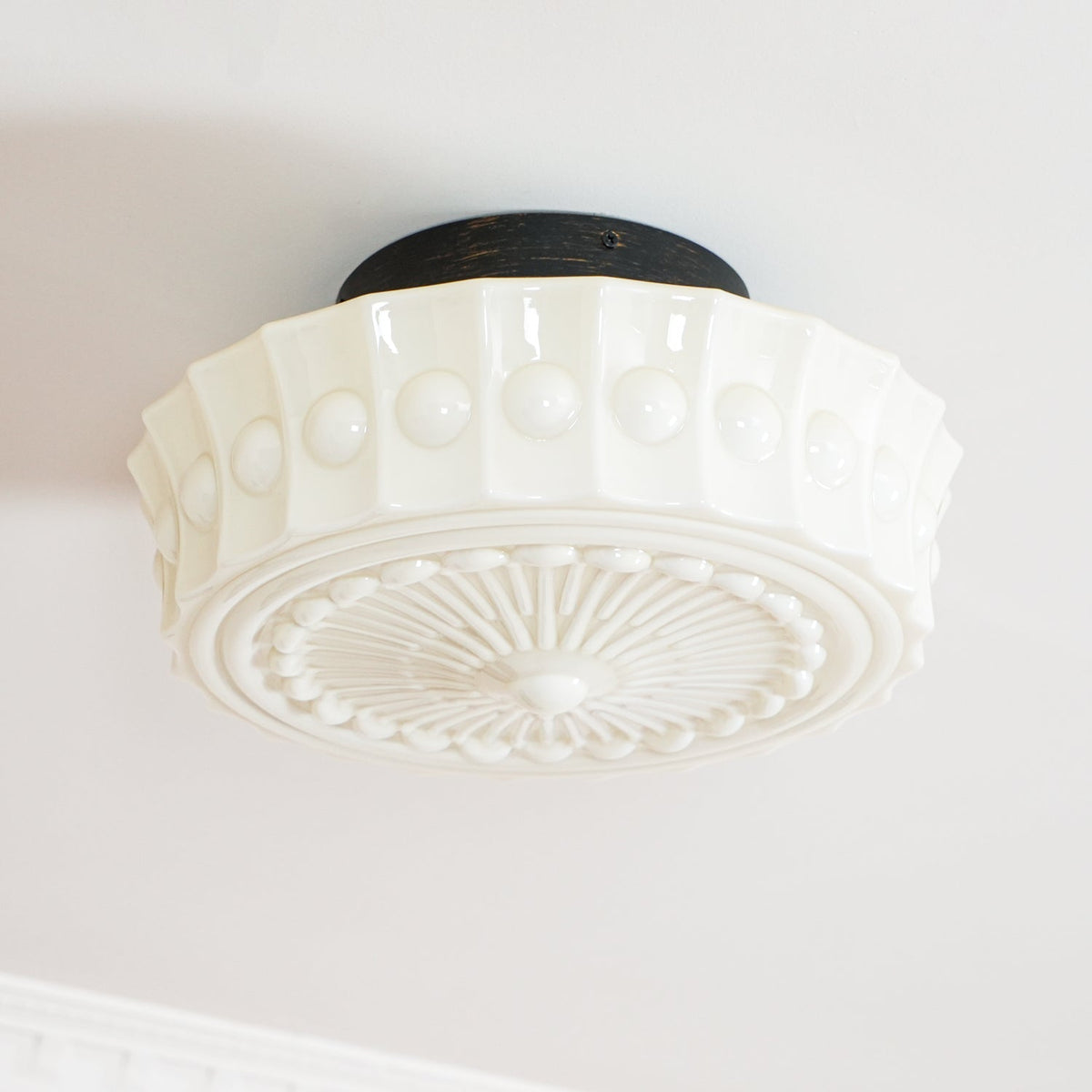 Norvale Vintage Flush Mount Ceiling Light