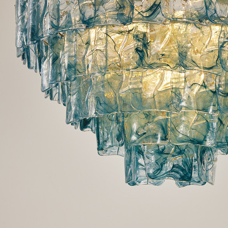 Ambelia Tiered Glass Chandelier