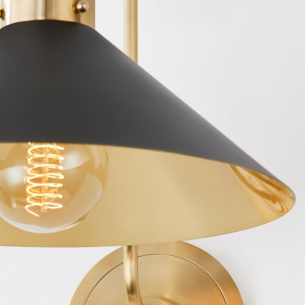Piposud Vintage Indoor Wall Lamp Brass