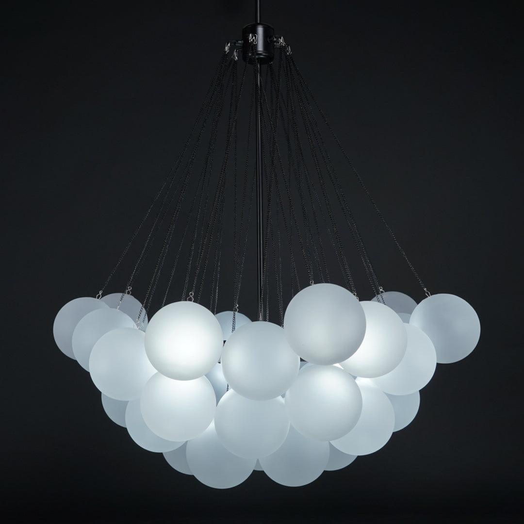 Pugusel Glass Globe Pendant Light Bubble