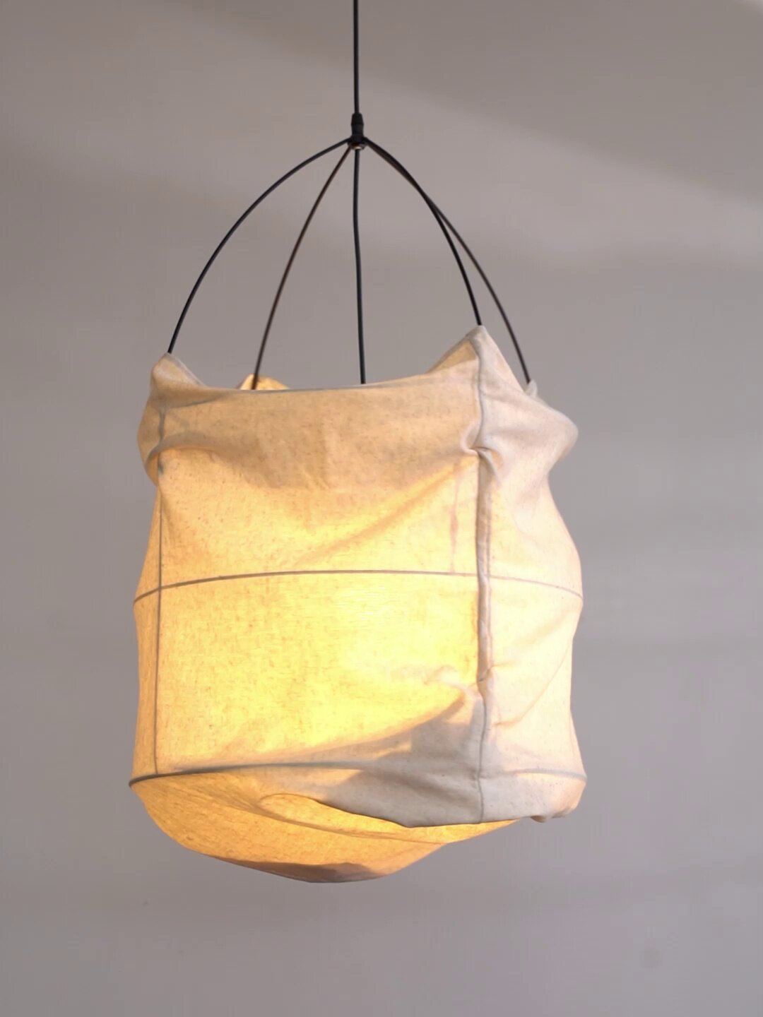Southvale Fabric Cage Pendant Lamp