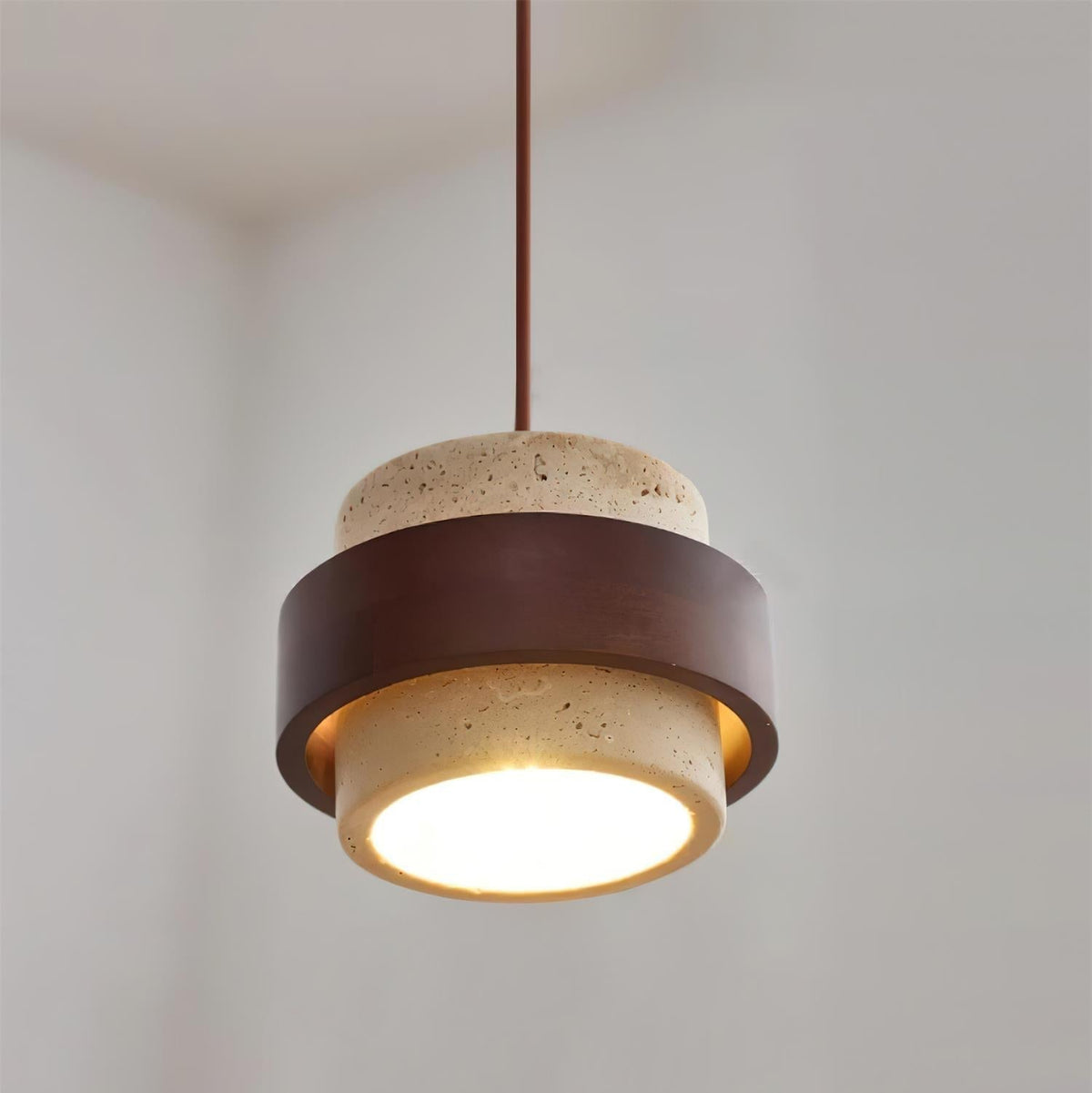Reribut Pendant Light Travertine