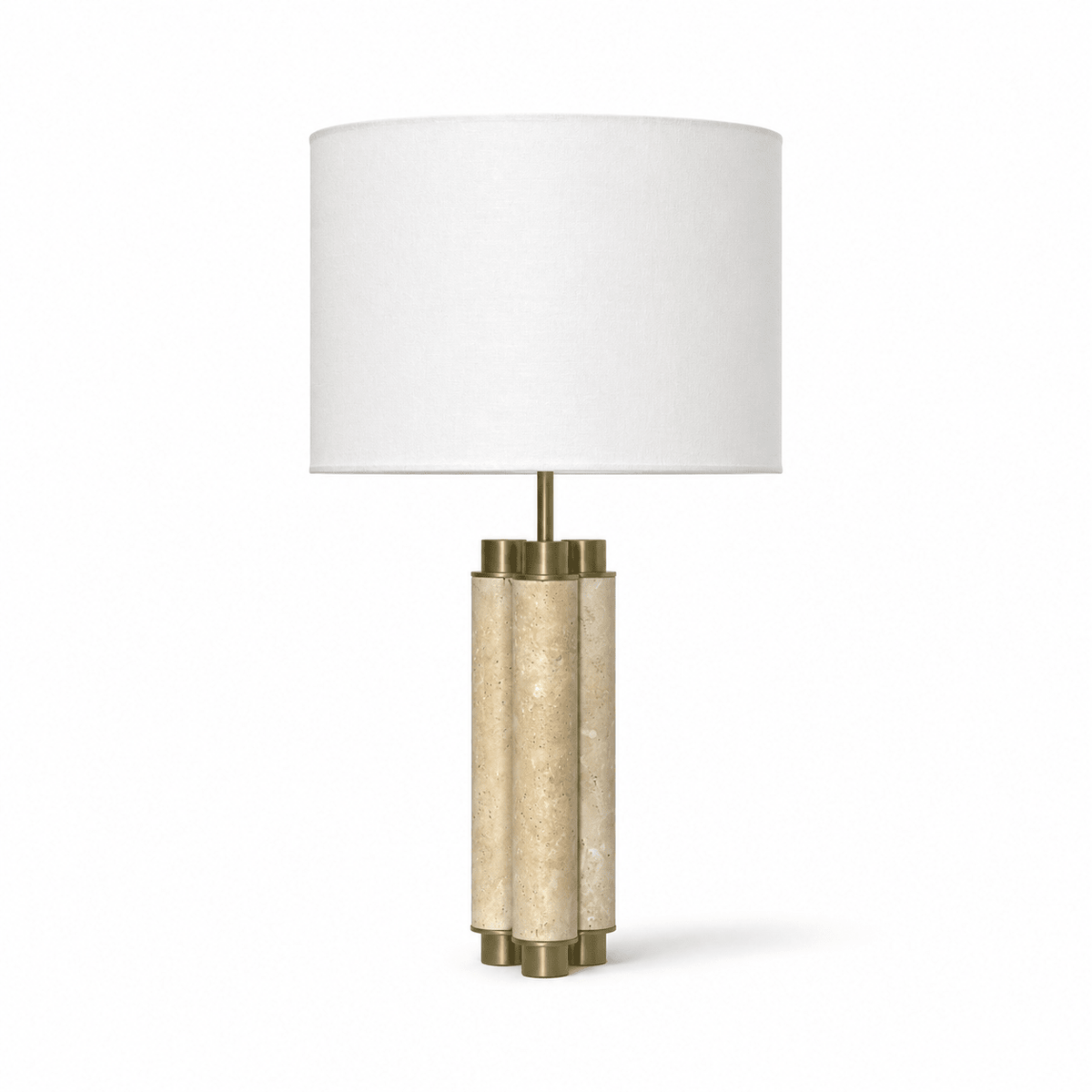Claudelle Travertine Table Lamp