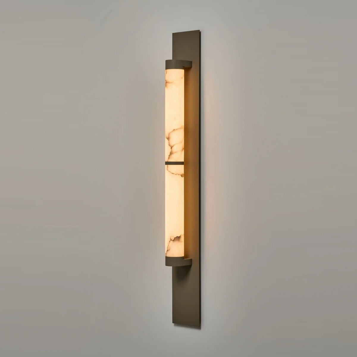 Iverin Columnar Alabaster Sconce