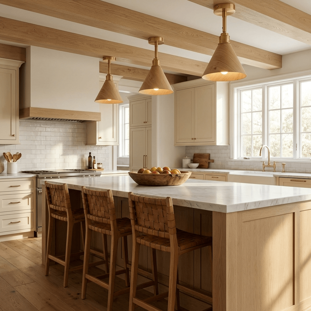 Lumorina Cone Semi-Flush Ceiling Light