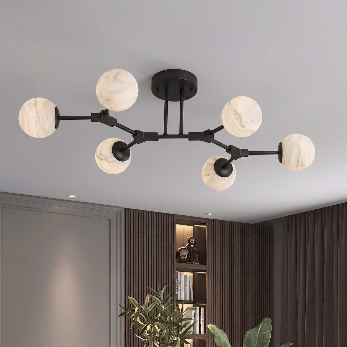 Haverhurst Alabaster Chandelier