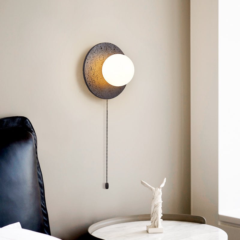 Noxira Crater Backlit Wall Lamp