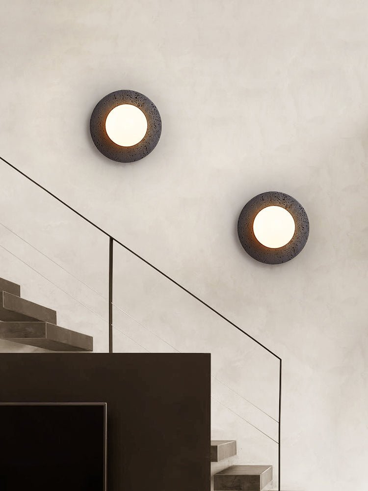 Noxira Crater Backlit Wall Lamp
