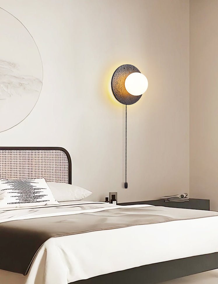 Noxira Crater Backlit Wall Lamp