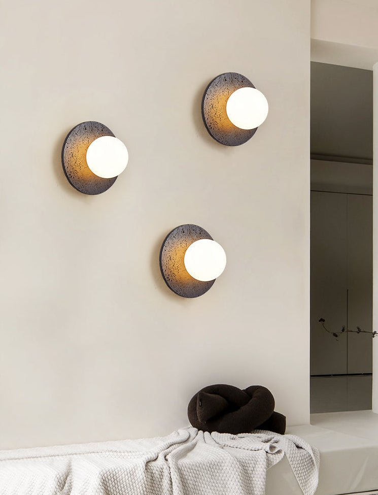 Noxira Crater Backlit Wall Lamp