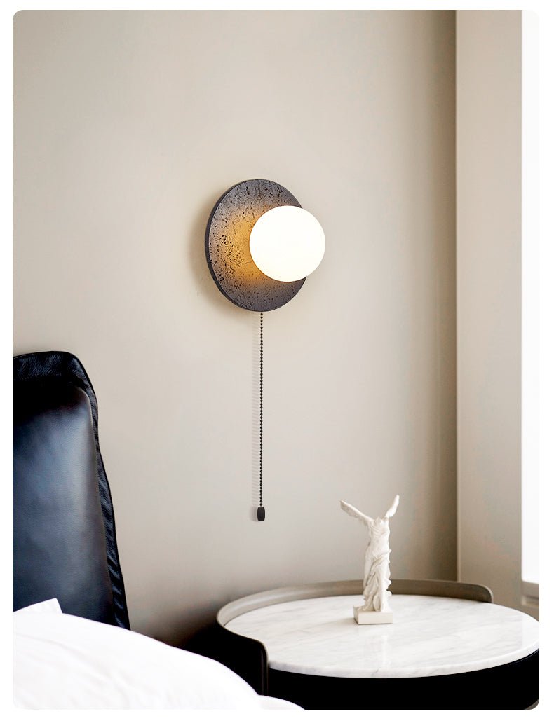 Noxira Crater Backlit Wall Lamp