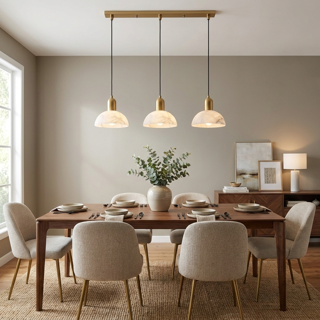 Keldenford Alabaster Pendant Lamp