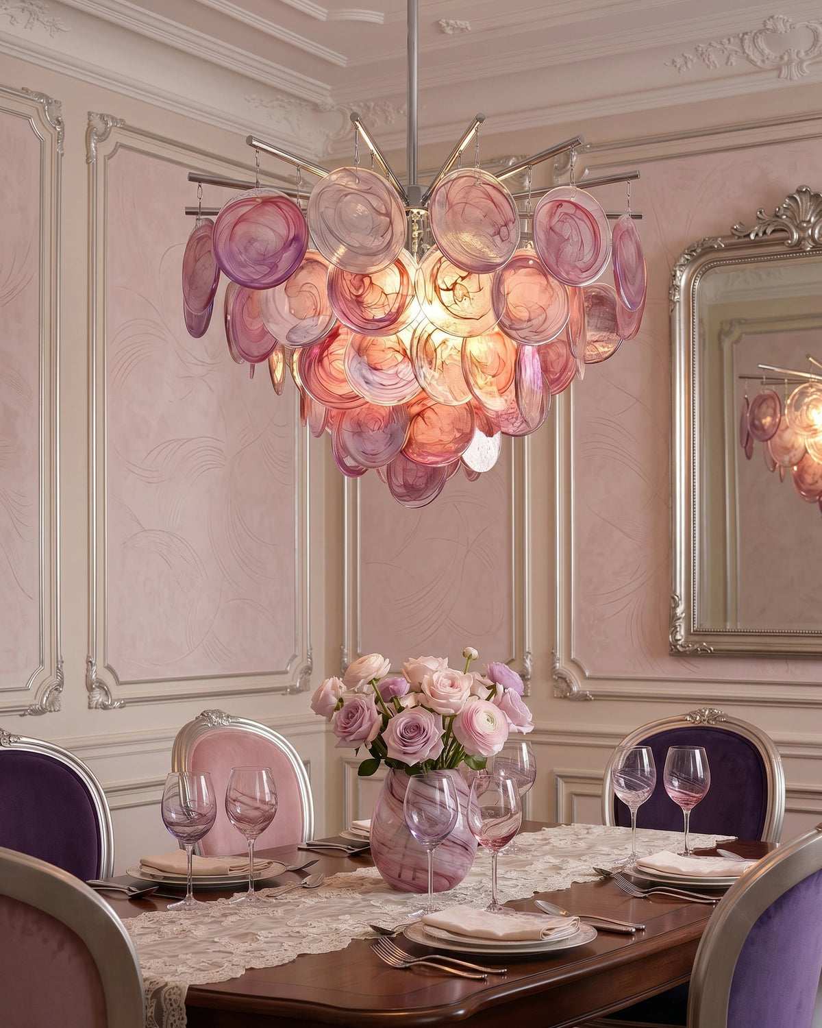 Velalissa Glass Chandelier