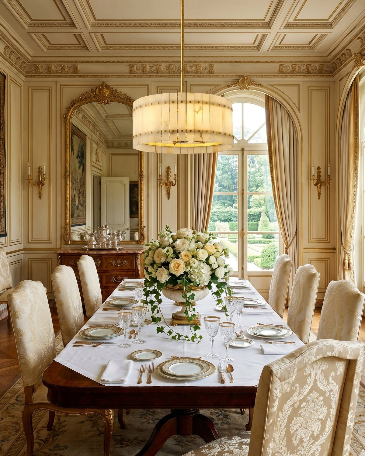 Alboora Alabaster Chandelier