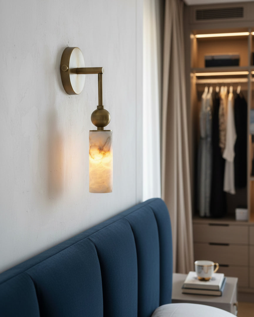 Alvire Alabaster Wall Lamp
