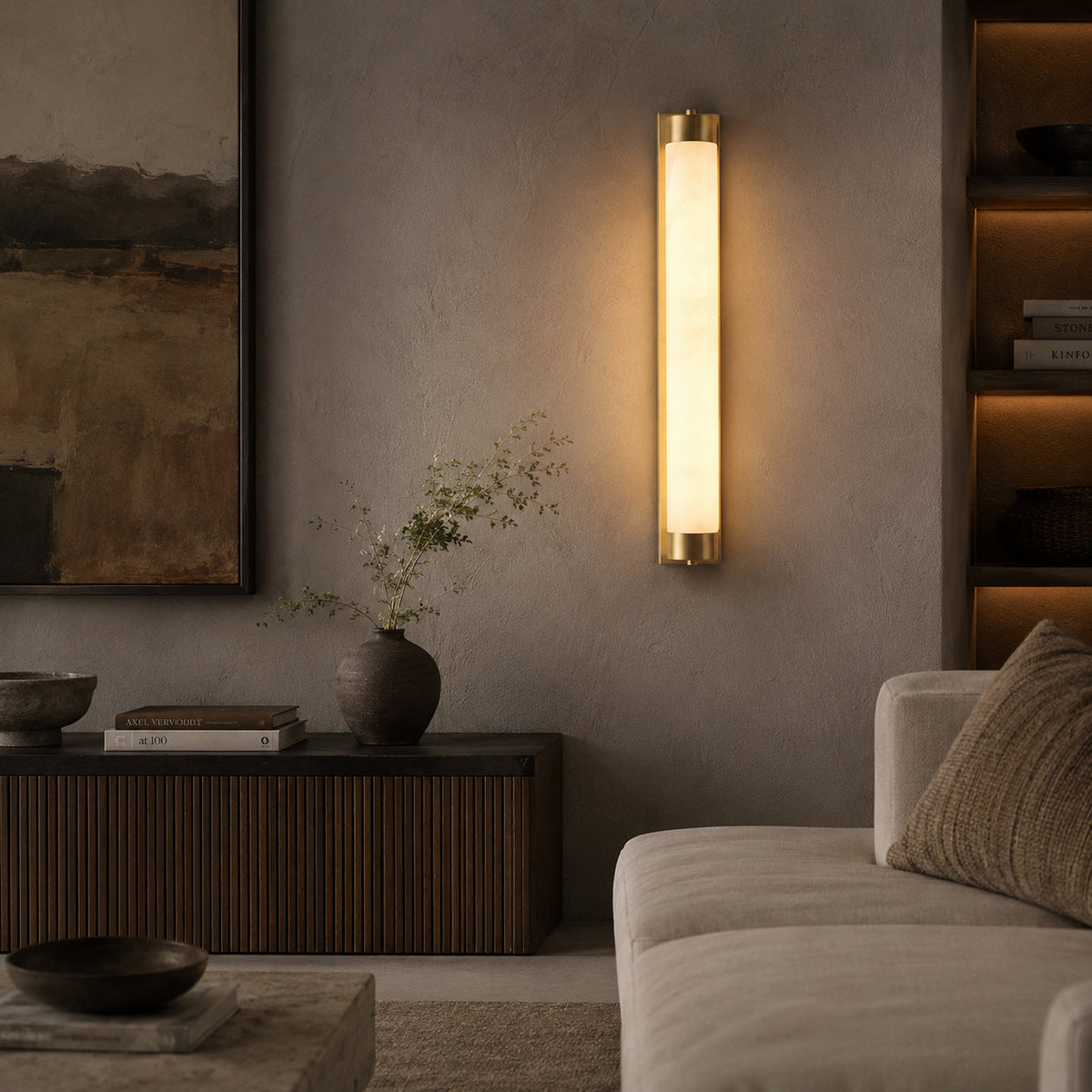 Alvion Alabaster Wall Sconce