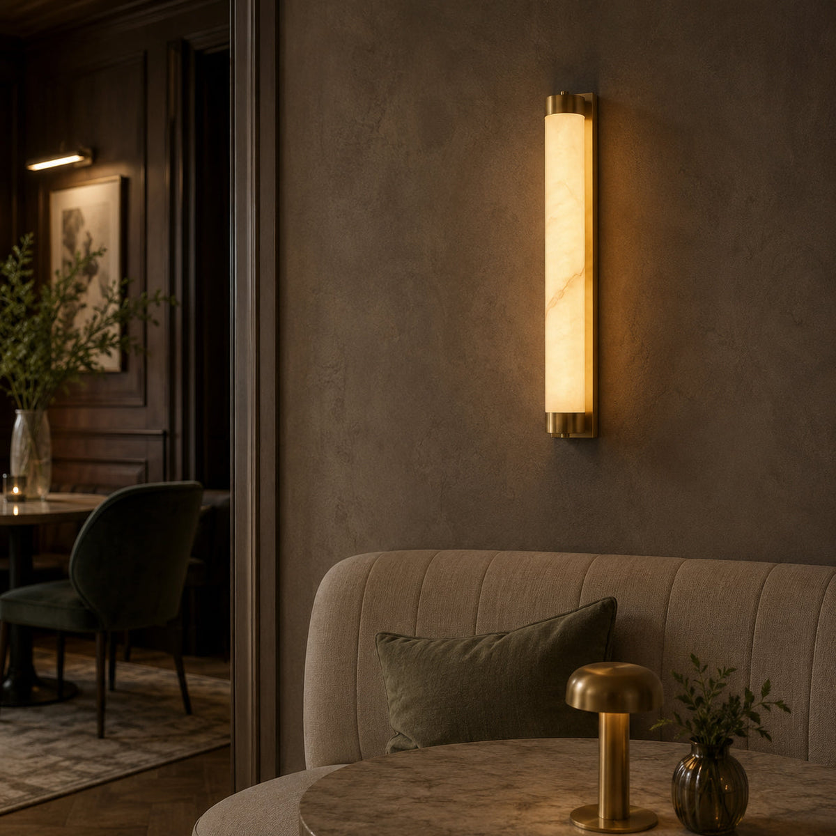 Alvion Alabaster Wall Sconce