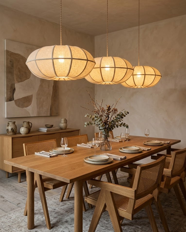 Montecito Fabric Pendant Light