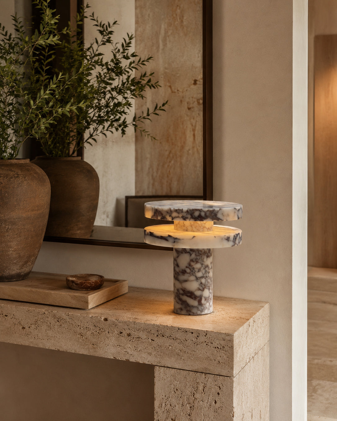 Nerelia Marble Table Lamp