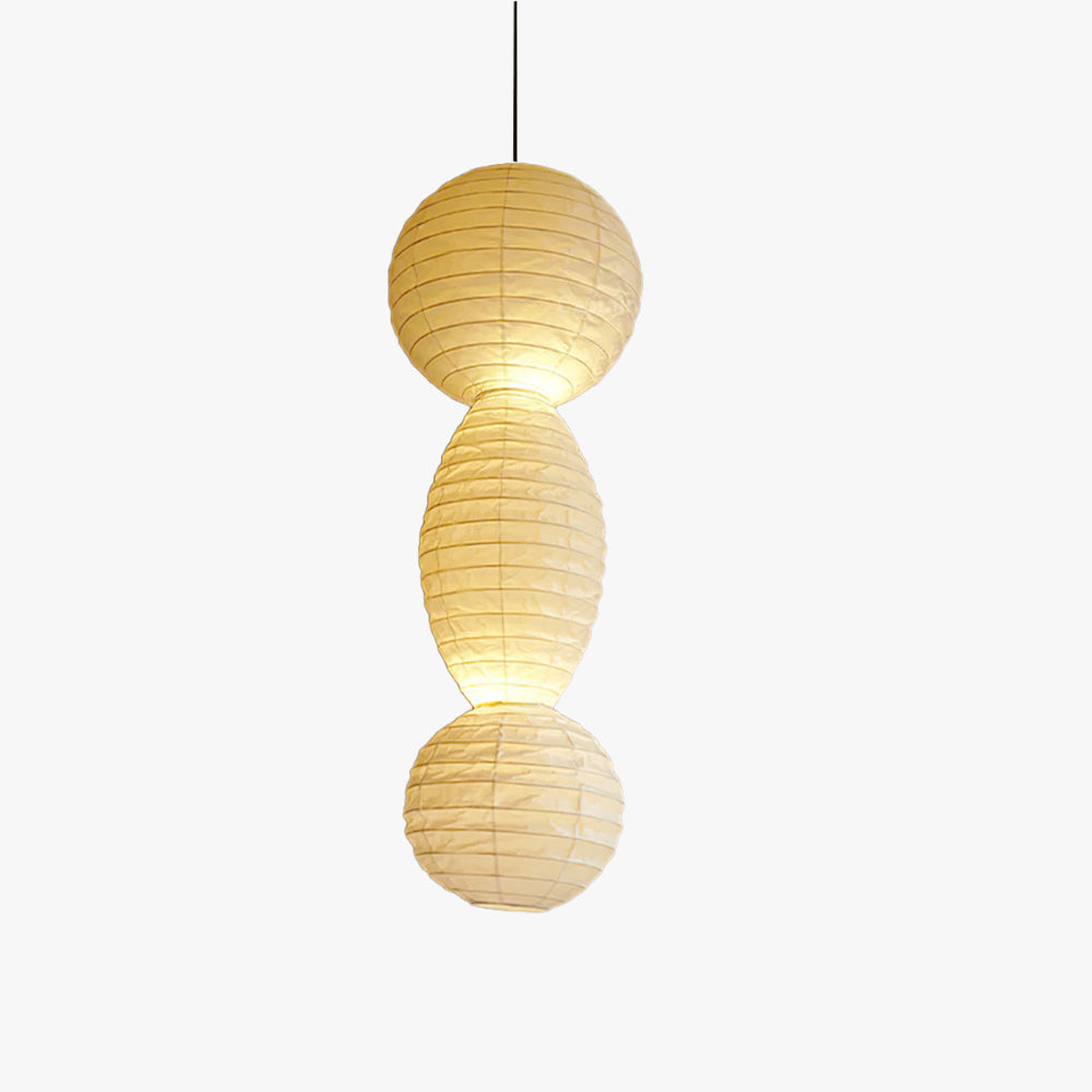 Cagotum Pendant Light Paper Lantern Wabi-sabi