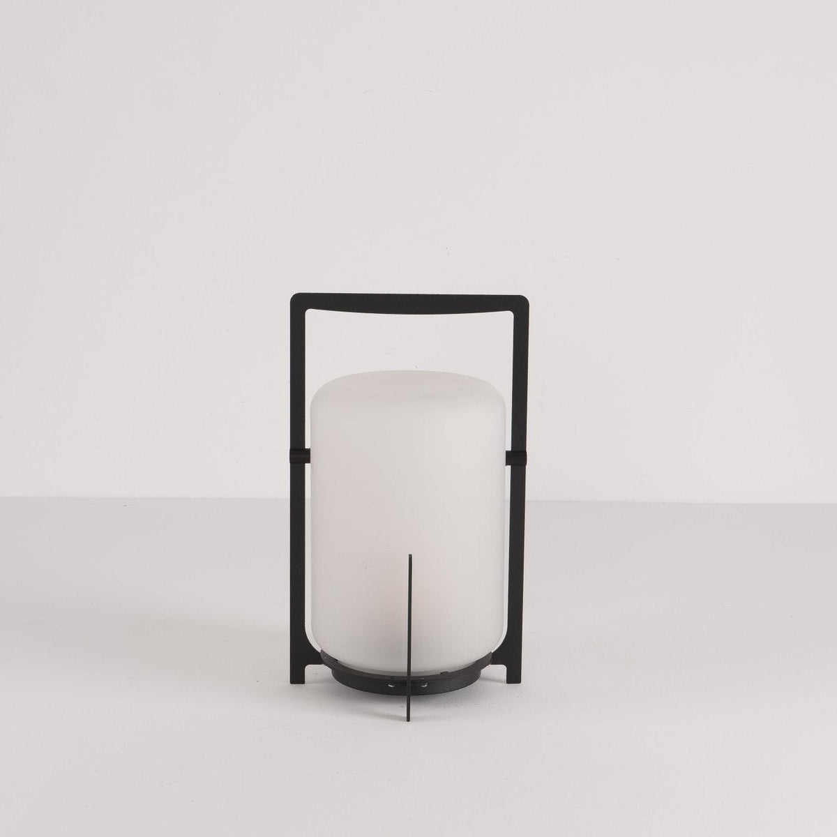 Calderis Black Twilight Lantern Table Lamp