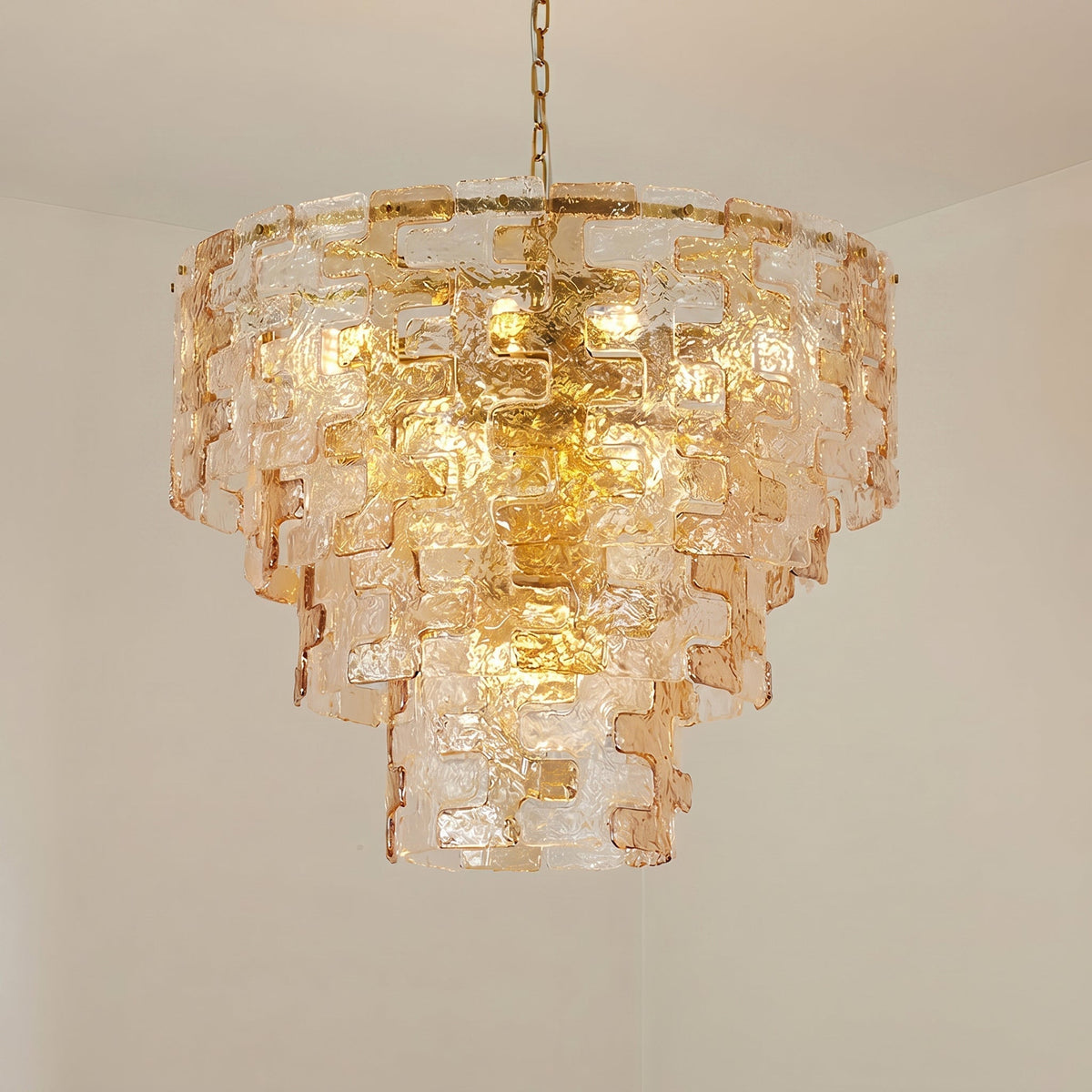 Glass Chandelier