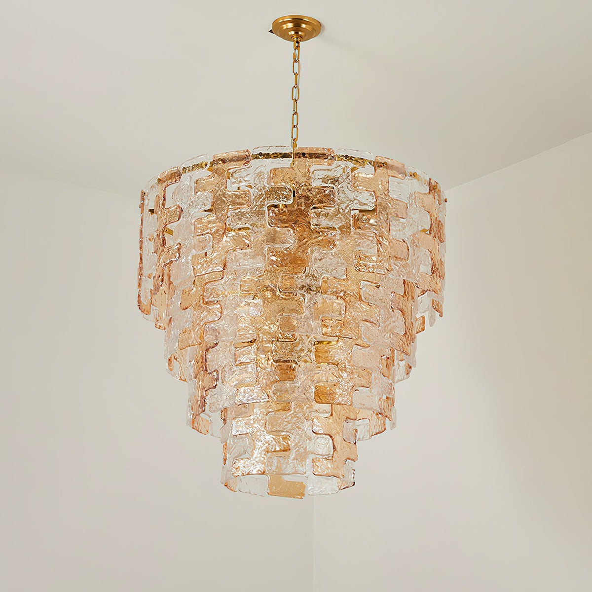 Glass Chandelier