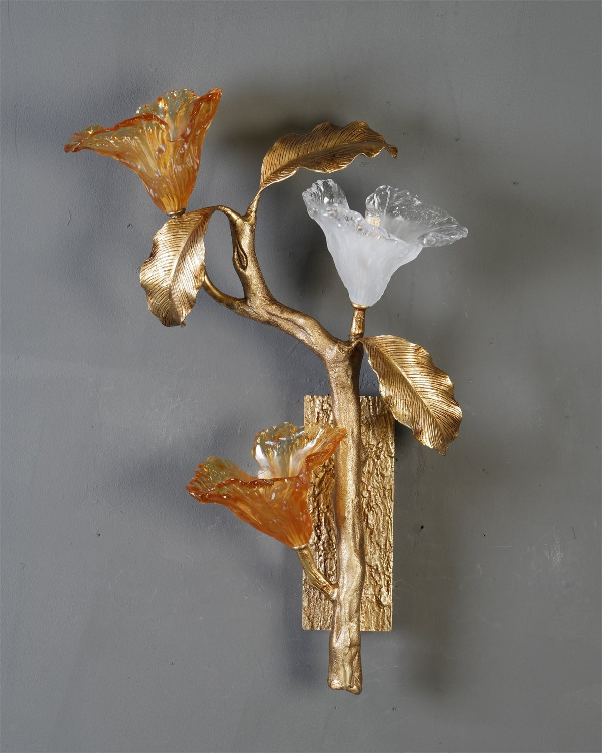Orianaine Branch Brass Sconce