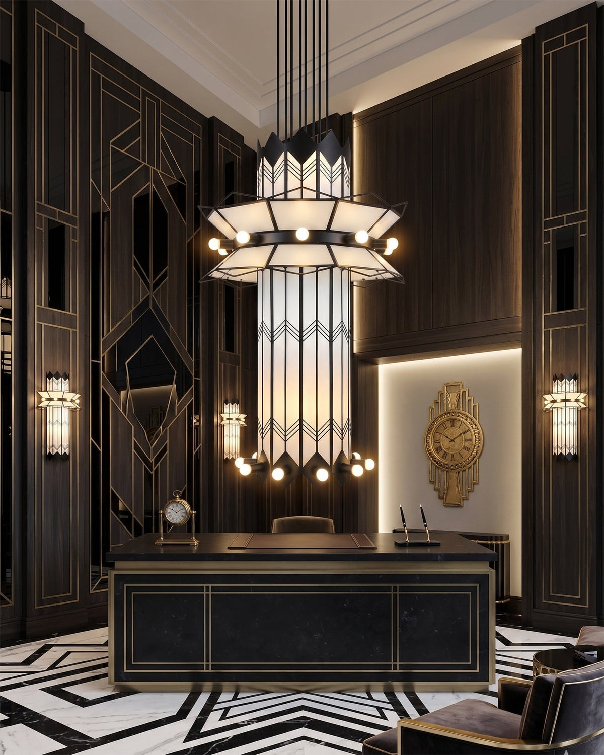 Aethel Tiered Chandelier