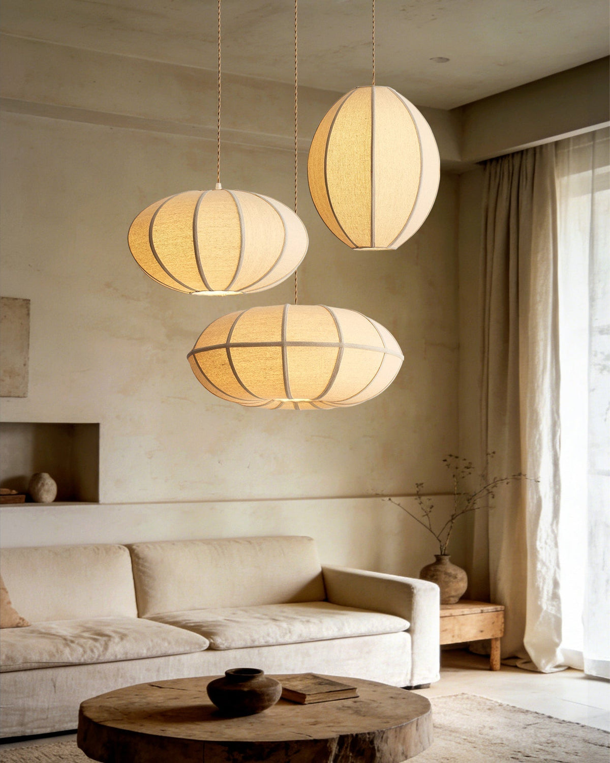 Montecito Fabric Pendant Light