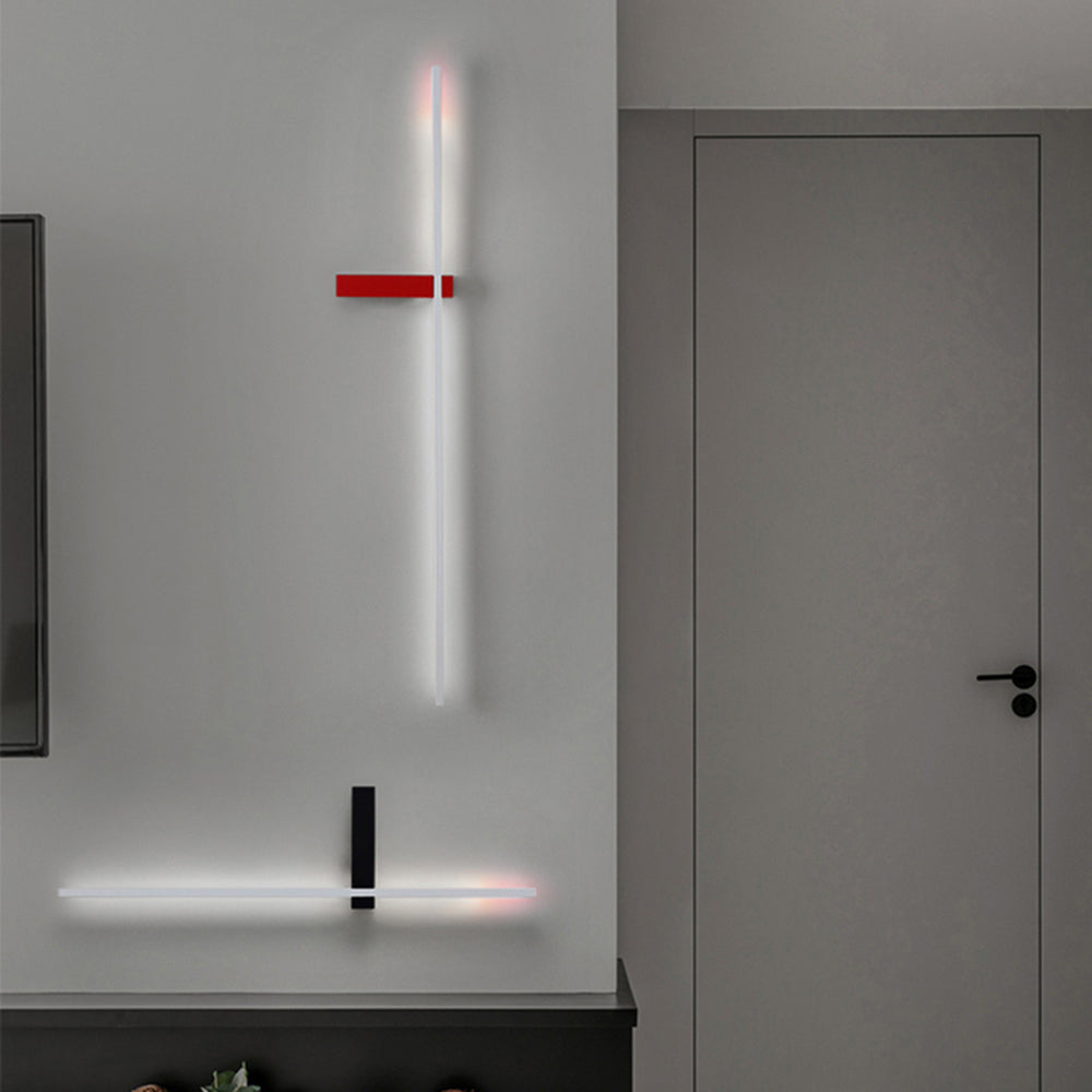 Makevam Minimalist Linear Wall Lamp Multi-Color Linear