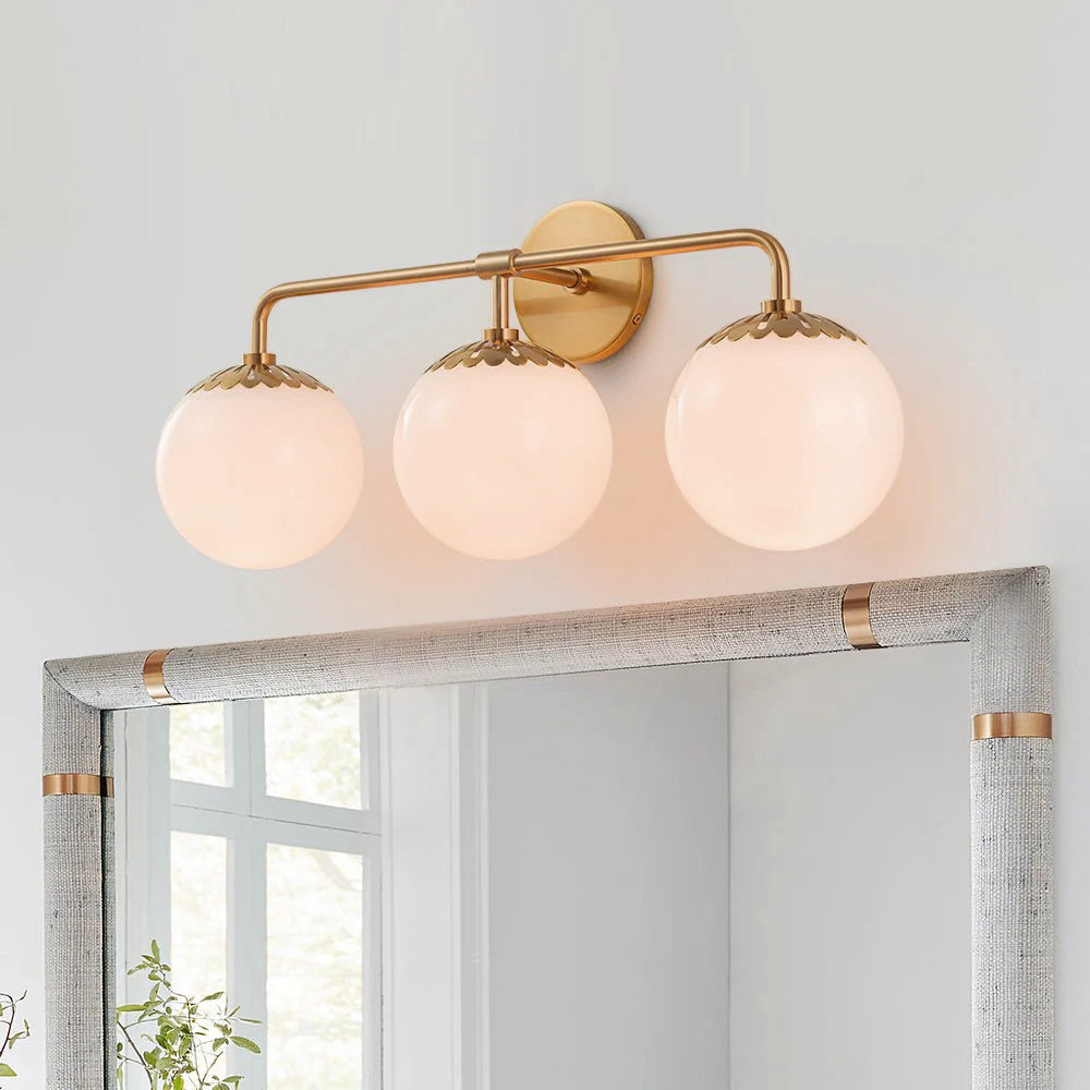 Pagumik Globe Glass Wall Lamp