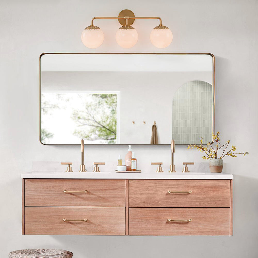 Pagumik Globe Glass Wall Lamp
