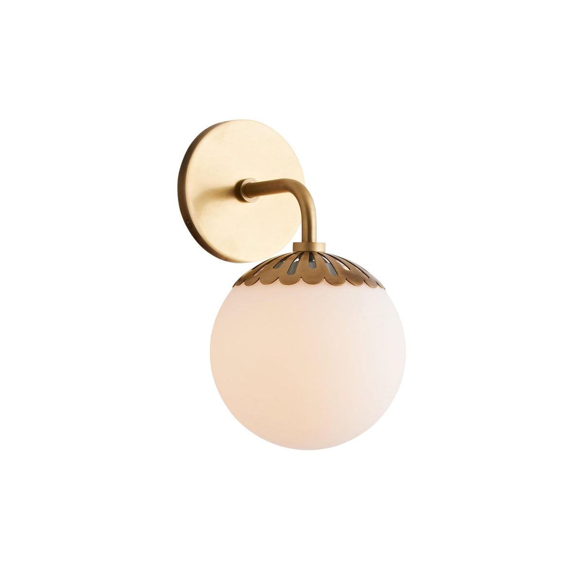 Pagumik Globe Glass Wall Lamp