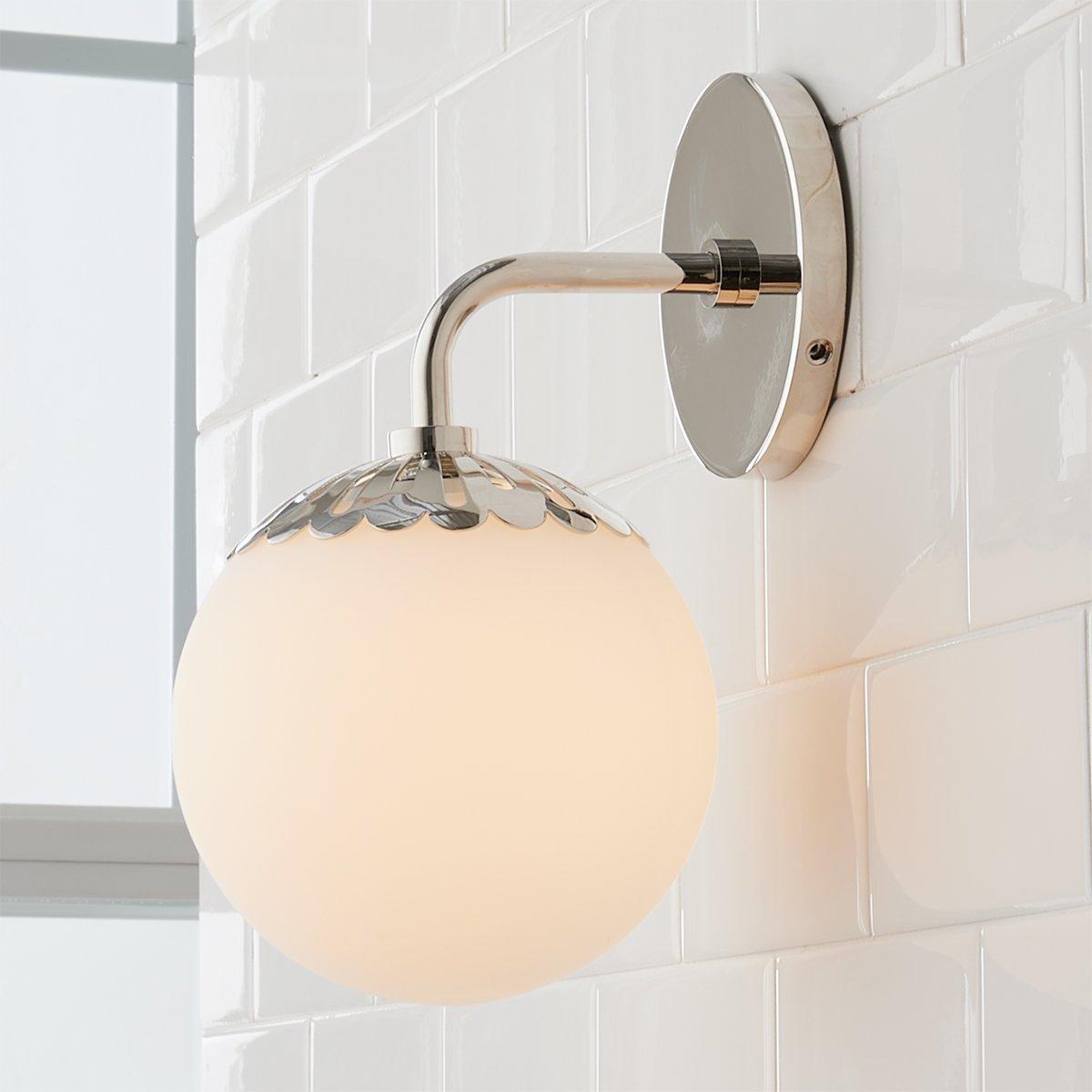 Pagumik Globe Glass Wall Lamp