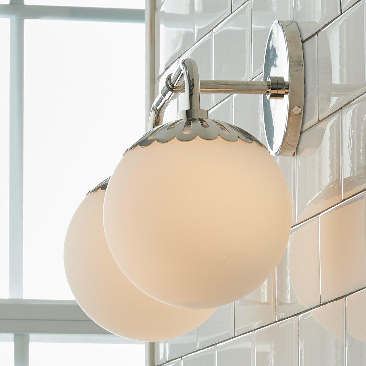 Pagumik Globe Glass Wall Lamp