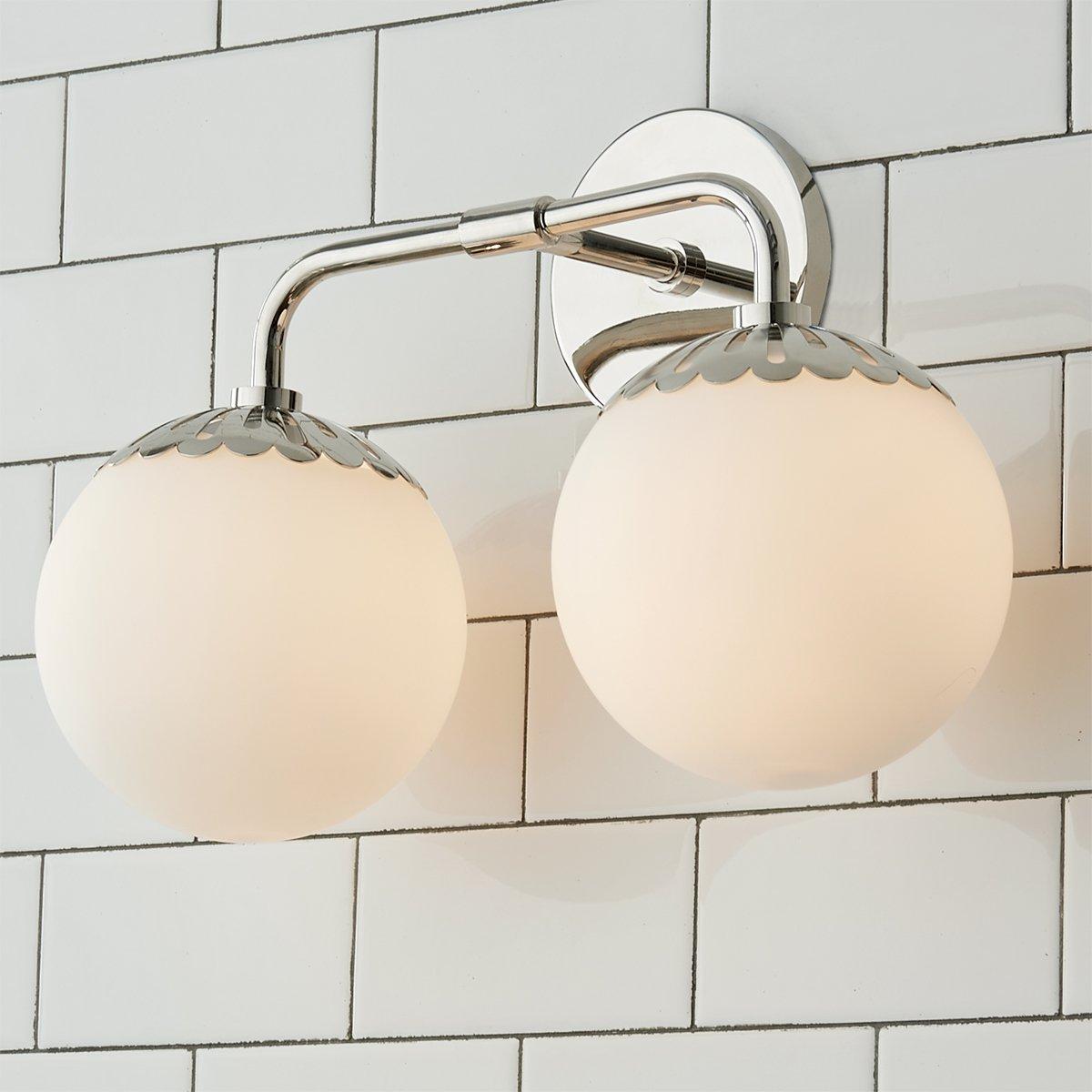 Pagumik Globe Glass Wall Lamp