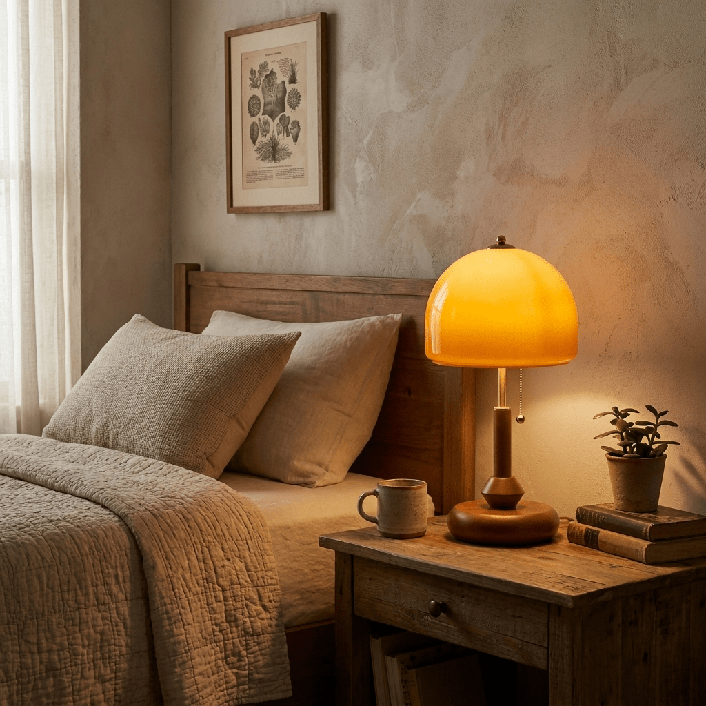 Marigold Wooden Table Lamp