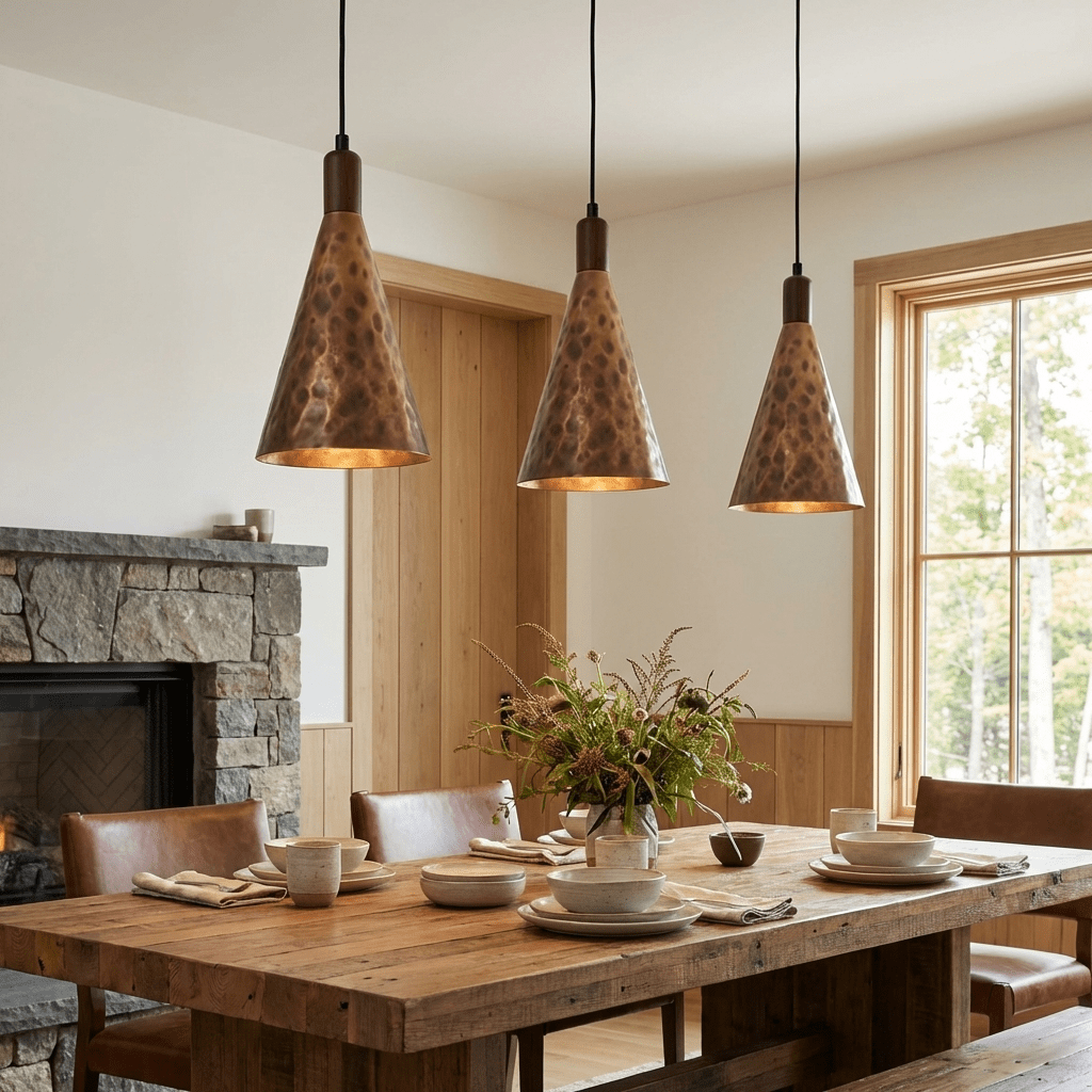 Casenia Forge Brass Pendant Collection