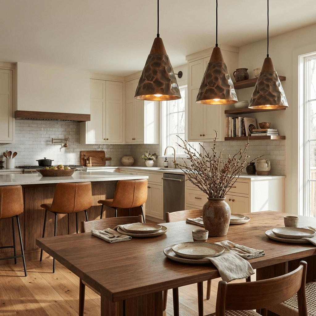 Casenia Forge Brass Pendant Collection