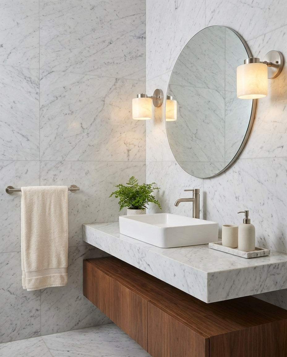 Isencombe Alabaster Wall Sconce