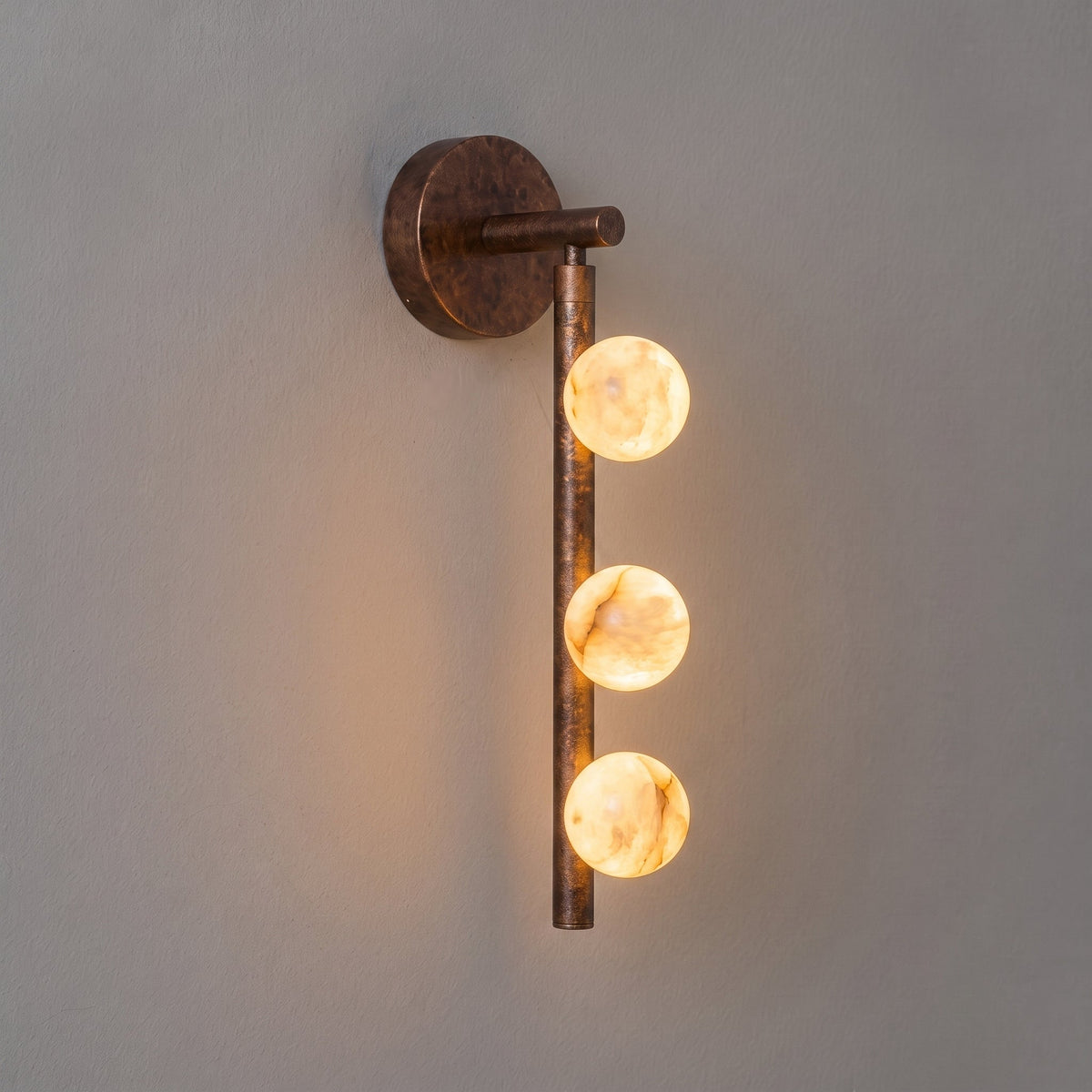 Drop Alabaster Wall Sconce