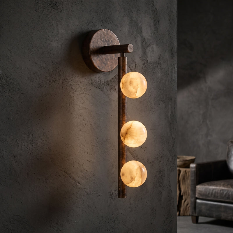 Drop Alabaster Wall Sconce