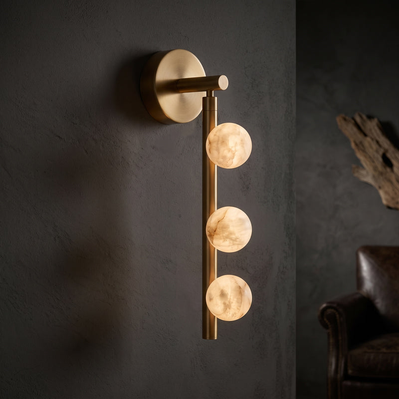 Drop Alabaster Wall Sconce